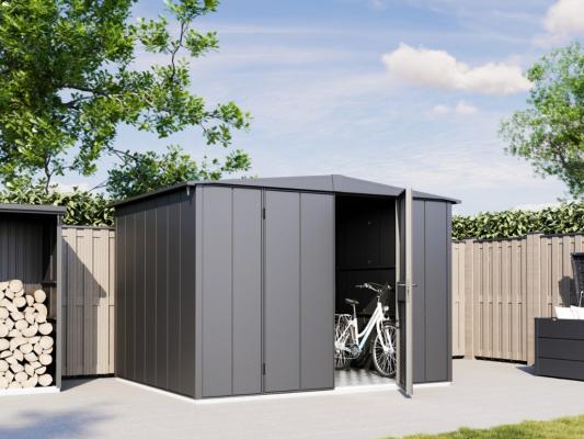 50% korting op accessoires van tuinbergingen